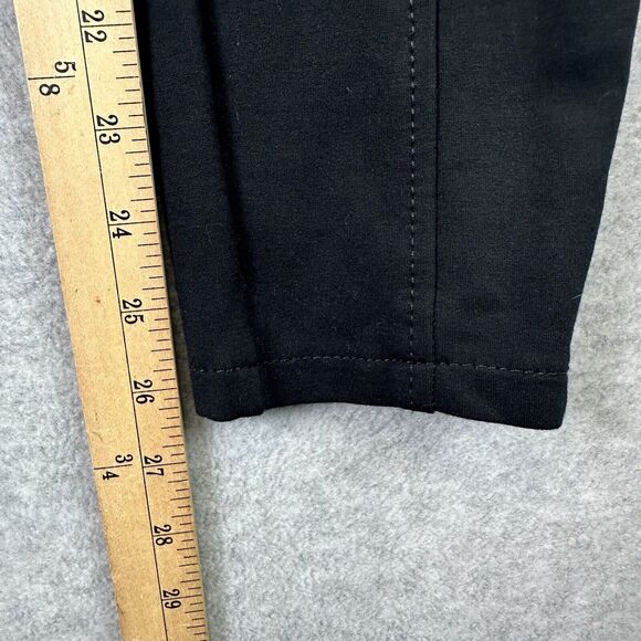 Anthropologie The Essential Slim Black Ankle Trousers Pants Size US 4 UK 8 Casua - Picture 9 of 15